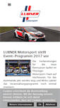 Mobile Screenshot of lubner-motorsport.de